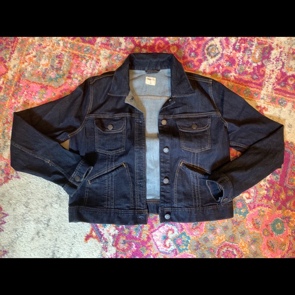 GAP// Women’s Blue Jean Jacket// L